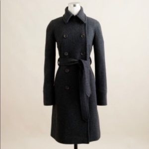 J. Crew Stadium Cloth Boulevard Trench Size 4